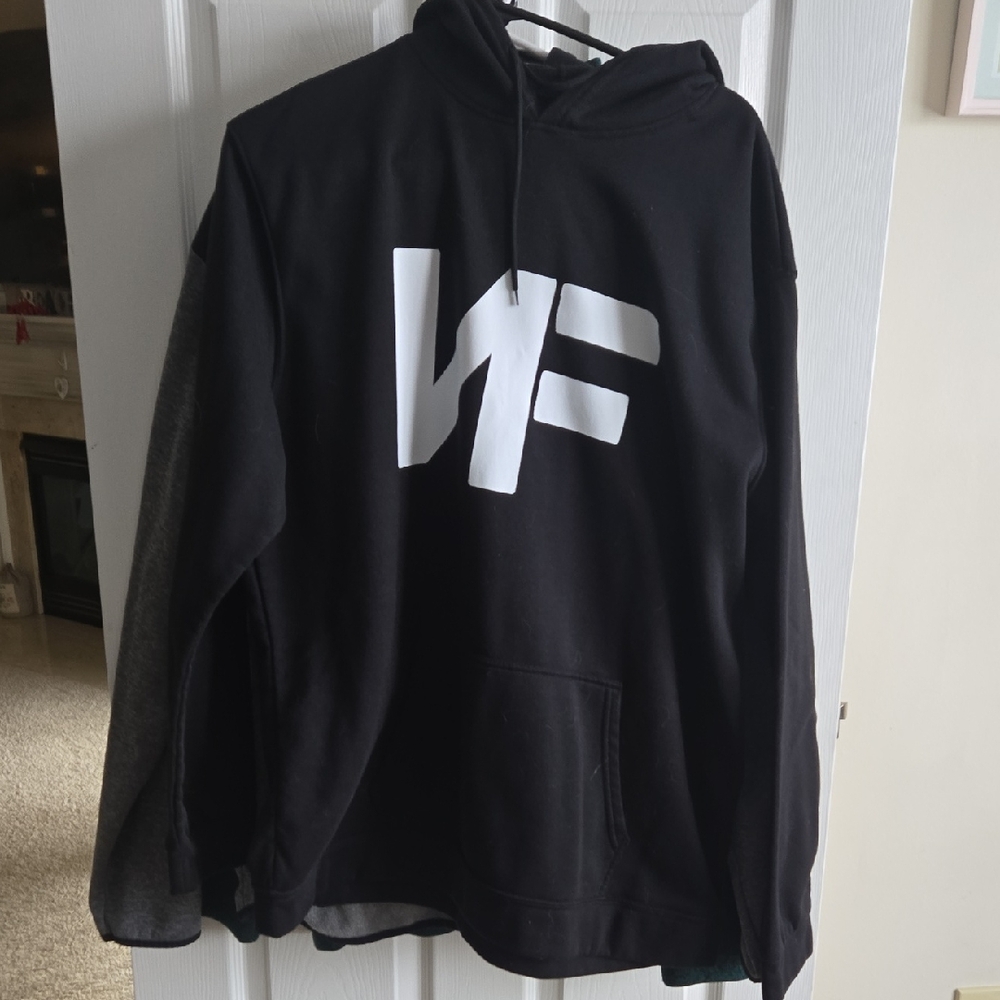 Black and Gray Men's Hoodie